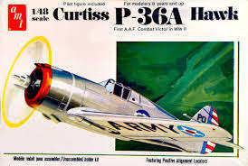 Curtiss P-36A Hawk - 1/48 Scale (AMT T645)