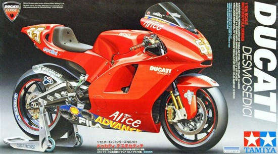 Ducati Desmodedici - 1/12 Scale (Tamiya 1401)