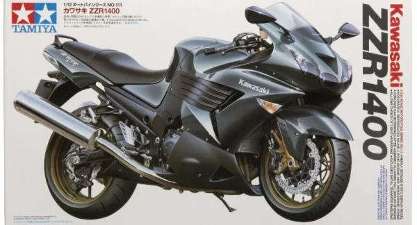 Kawasaki ZZR 1400 - 1/12 Scale (Tamiya 14111)