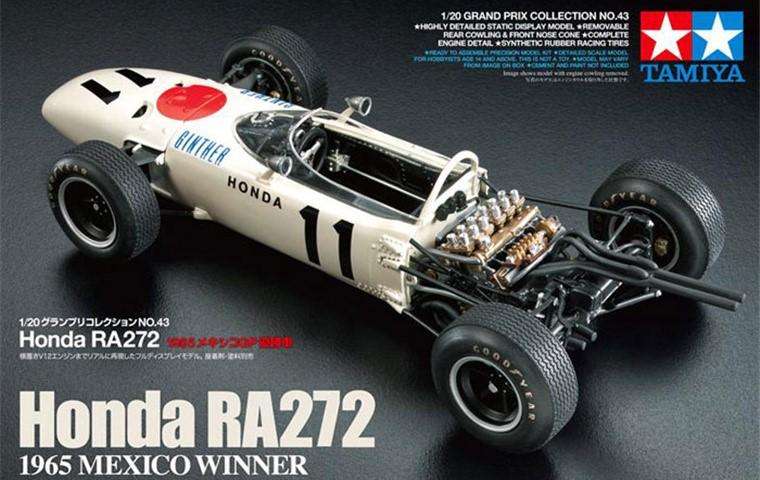 Honda F1 RA272 - 1/20 Scale (Tamiya 20043)