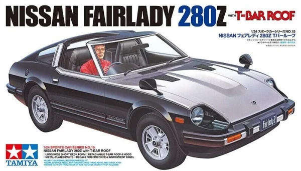 Nissan Fairlady 280Z with T-Bar Rood - 1/24 Scale (Tamiya 24015)