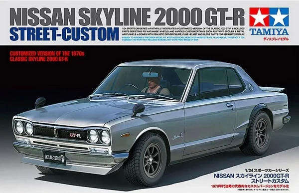 Nissan Skyline 2000 GT-R Hardtop - 1/24 Scale (Tamiya 24194)