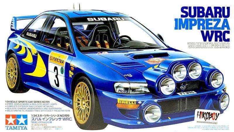 Subaru Impreza WRC - 1/24 Scale (Tamiya 24199)