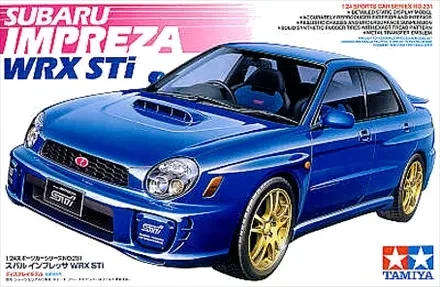 Subaru Impreza STi - 1/25 Scale (Tamiya 24231)