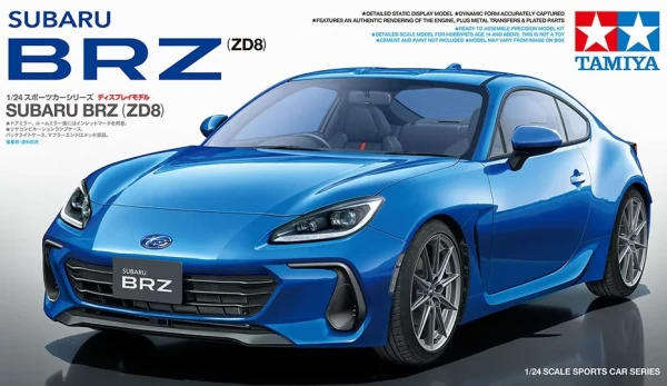 Subaru BRZ (ZD8) - 1/24 Scale (Tamiya 24362)