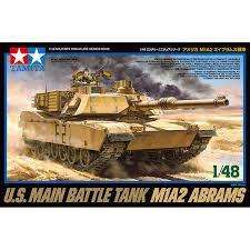 US Main Battle Tank M1A2 Abrams - 1/48 Scale (Tamiya 32592)