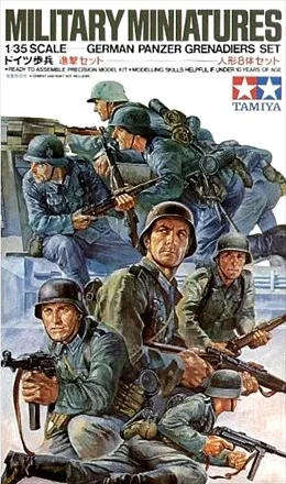 German Panzer Grenadiers - 1/35 Scale (Tamiya 35061)