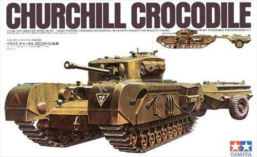 British Churchill Crocodile -1/35 Scale (Tamiya 35100)