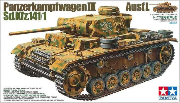 Pz.Kpfw III Ausf. I - 1/35 Scale (Tamiya 35215)