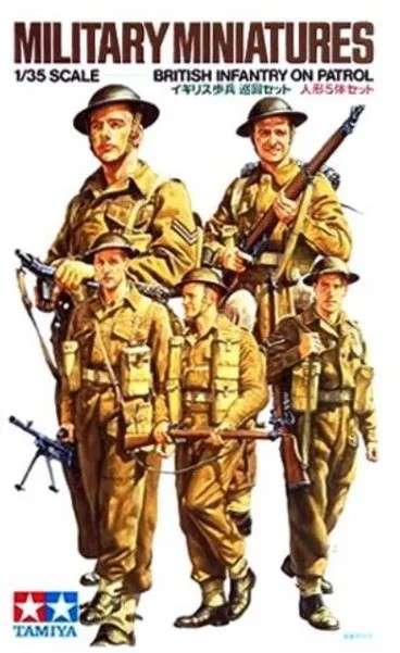 British Infantry on Patrol - 1/35 Scale (Tamiya)(TAM35223)(ON0242)