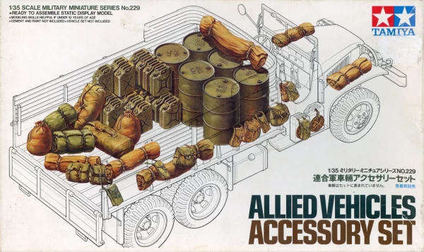 Allied Vehicle Accessory Set - 1/35 (Tamiya 35229)