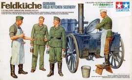 Feldkuche German Field Kitchen Scenery - 1/35 Scale (Tamiya)(TAM35247)(ON0194)