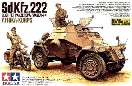 Sd.Kfz.222 North Africa - 1/35 Scale (Tamiya 35286)