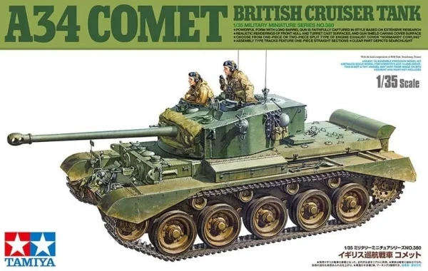 British Cruiser Tank A34 Comet - 1/35 Scale (Tamiya 35380)