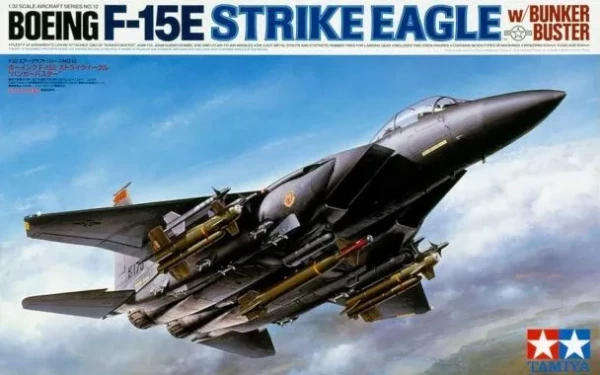 F-15E Strike Eagle with Bunker Buster - 1/32 Scale (Tamiya 60312)