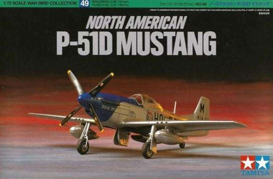 North America P-51D Mustang - 1/72 Scale (Tamiya 60749)