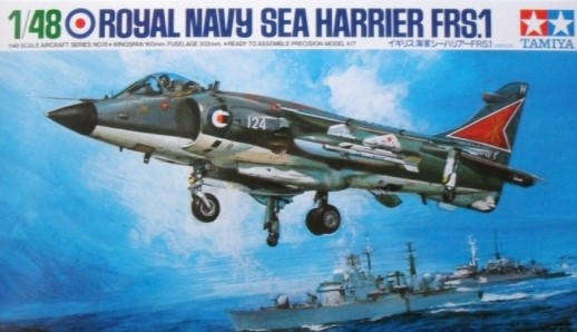 Hawker Sea Harrier FRS.1- 1/48 Scale (Tamiya 61026)