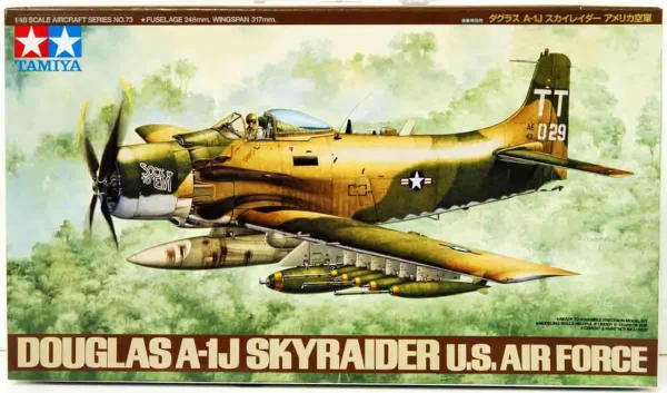 Douglas A-1J Skyraider USAF - 1/48 Scale (Tamiya 61073)