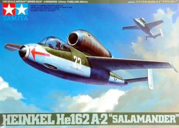 Heinkel He.162 A-2 "Salamander" - 1/48 Scale (Tamiya 61097)