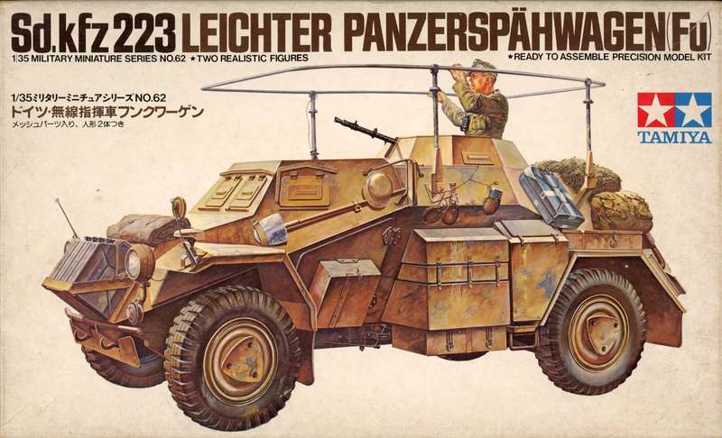 Sd.Kfz 223 Leichter Panzerspahwagen - 1/35 Scale (Tamiya)(TAMMM162)(ON0208)
