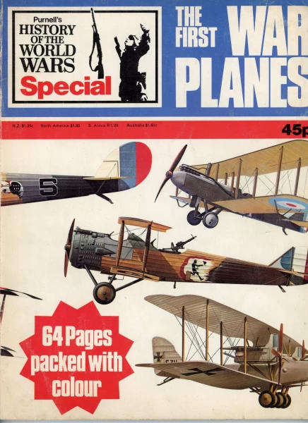 Purnell's History of the World Wars - The First War (TAS3000) Planes