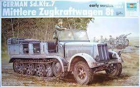 Sd.Kfz.7 Mittlere Zugkraftwagen 8T (Early version) - 1/35 Scale (Trumpeter 01514)