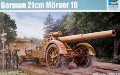 German 21cm Moerser 18 - 1/35 Scale (Trumpeter 02314)