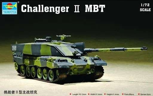 Challenger II MBT - 1/72 Scale (Trumpeter)(TRUMP07214)(ON0279)