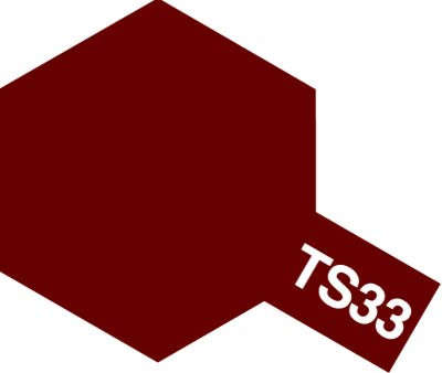 Dull Red Spray Can 100ml - (Tamiya TS-33)