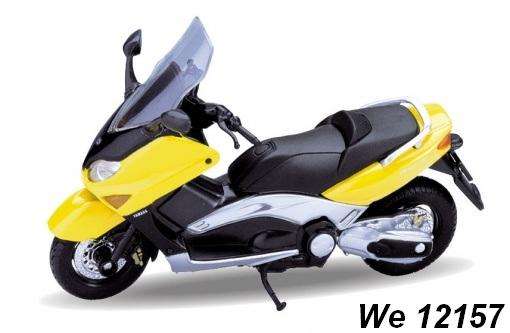Yamaha XP500 TMAX 2001 (Yellow) 2001 - 1/18 Scale (Welly WEL12157PW)