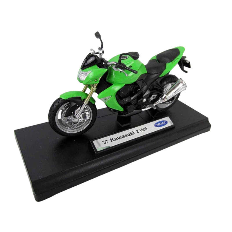 Kawasaki Z1000 2007 - 1/18 Scale (Welly WEL12831PW)