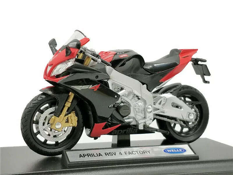 Aprilia RSV 4 Factory -1/18 Scale (Welly WEL12833PW)