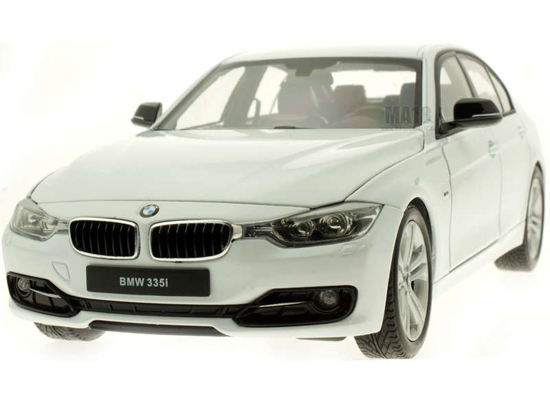BMW 335I White 2010 1/18 Welly 18043W