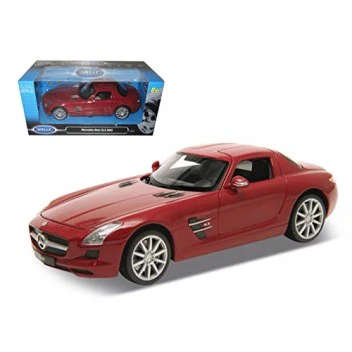 Mercedes-Benz SLS AMG (Red) 2010 - 1/24 (Welly WEL24025R)