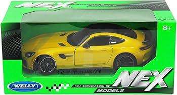 Mercedes AMG GT R (Metallic Yellow) 1/24 Scale (Welly 24081W)
