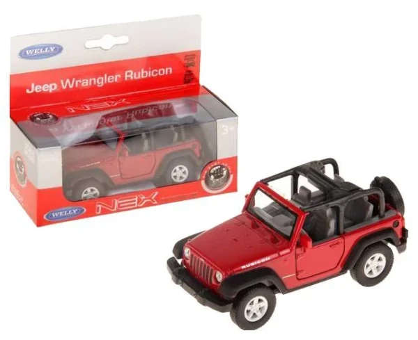 Jeep Wrangler Rubicon - Pull Back (Welly WEL42371)