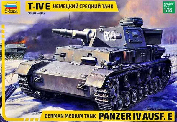 Panzer  IV Ausf.E - 1/35 Scale (Zvezda 3641)