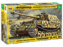Sd.kfz 184 Ferdinand - 1/35 Scale (Zvezda 3653) models
