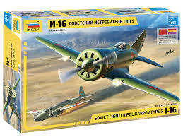 Polikarpov Type 3  I-16 - 1/48 Scale (Zvezda 4832)