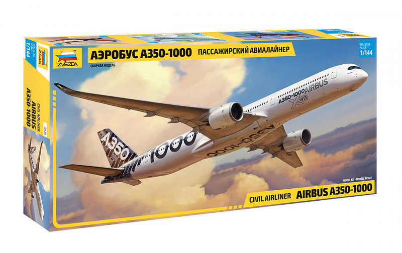 Airbus A350-1000 - 1/144 Scale (Zvezda 7020)