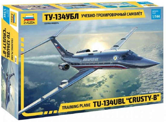 Tupolev Tu-134UBL - 1/144 Scale (Zvezda 7036)