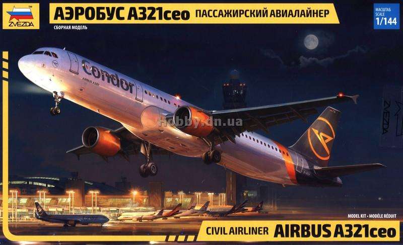 Airbus A321ceo - 1/144 Scale (Zvezda 7040)