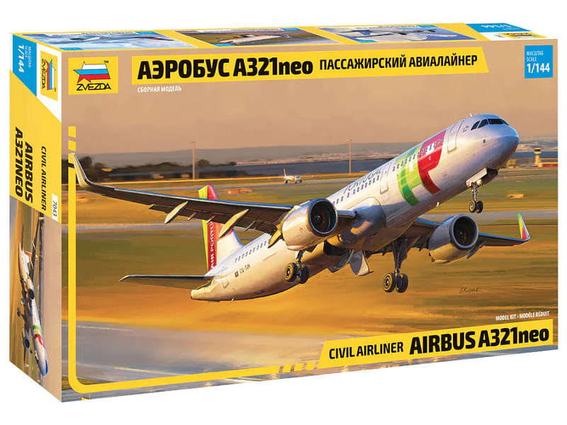 Airbus A321neo - 1/144 Scale (Zvezda 7043)