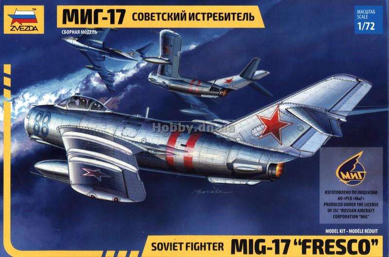 MiG-17 Fresco - 1/72 Scale (Zvezda 7318)