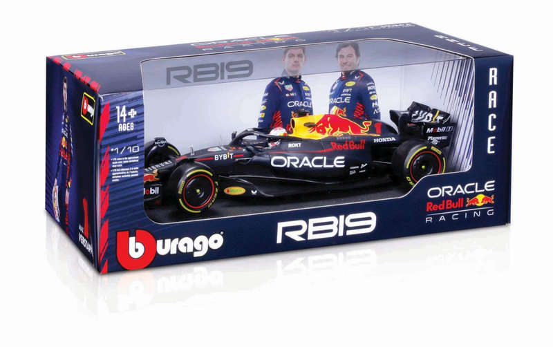 1/18 Red Bull F1 RB19 2023 - #1 Max Verstappen  -1/24 Scale  (Bburago Bur18-18003)