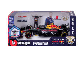 1/24 Red Bull F1 RB19 2023 (w/Driver) - #1 -1/24 Scale (Bburago Bur18-28036)