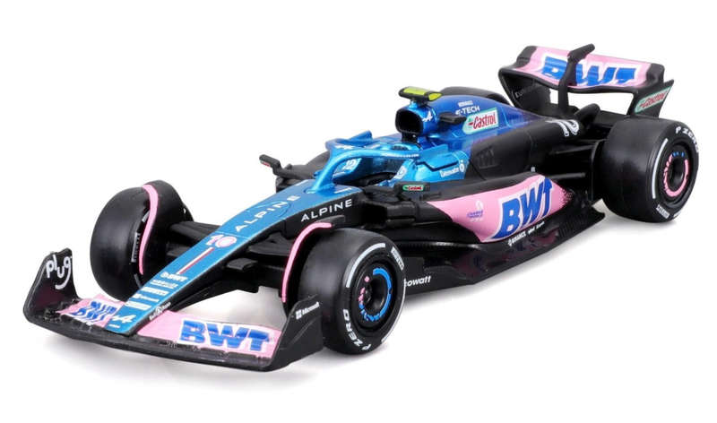 BWT Alpine F1 A523 2023 - 1/43 Scale (Burago 18-38072)