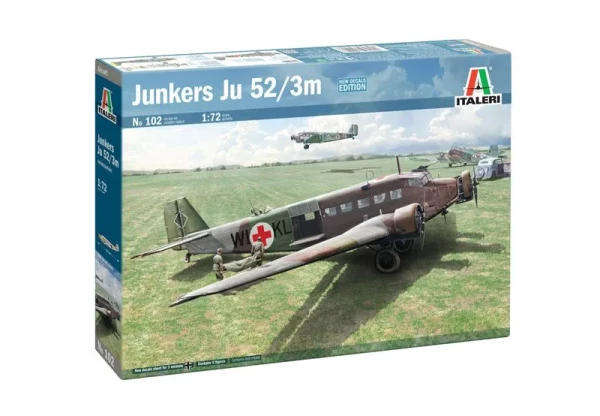 Junkers Ju.52/3m - 1/72 Scale (Italeri 102)