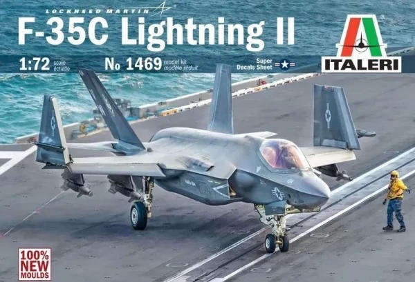 F-35C Lightning II - 1/72 Scale (Italeri 1469)