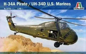 H-34A "Pirate"/UH-34D US Marines - 1/48 Scale (Italeri 2776)
